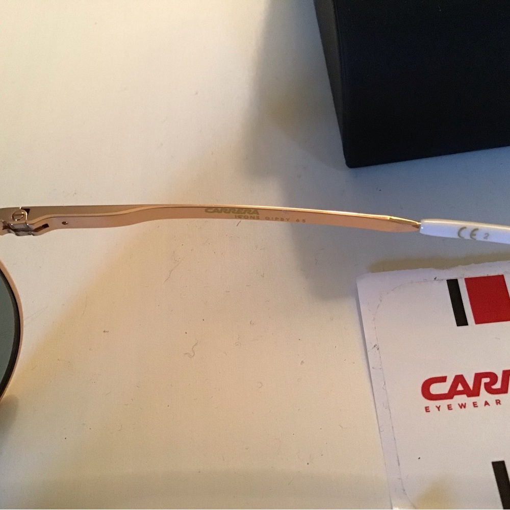 CARRERA GIPSY 65 AVIATOR SUNGLASSES IN GOLD - Picture 5 of 6
